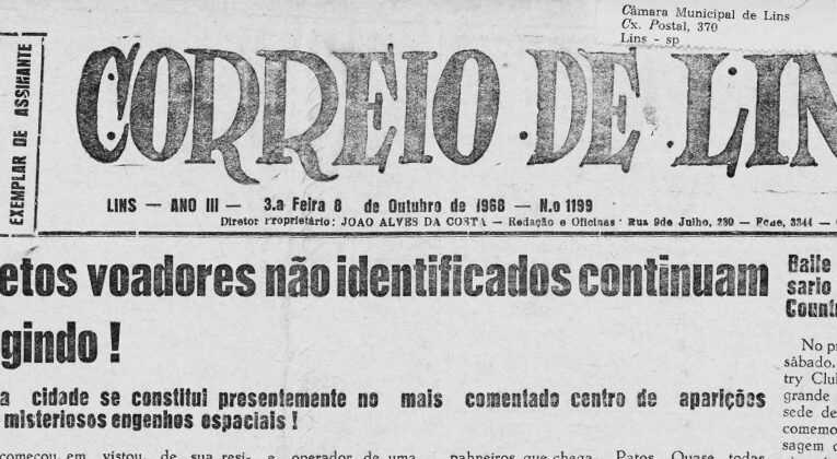 Os 13 OVNIs de Lins: seria nossa cidade desejada por extraterrestres?