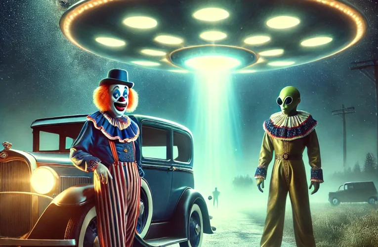 O Enigma Ufológico de Sandow Clown: Uma Viagem Além da Realidade