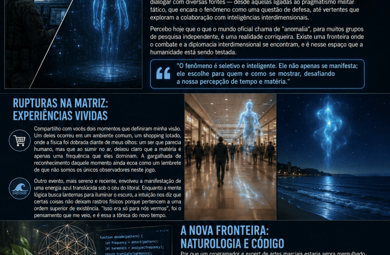O DESACOBERTAMENTO ALÉM DOS ARQUIVOS OFICIAIS – Reflexões sobre a natureza da realidade, tecnologia e contatos interdimensionais